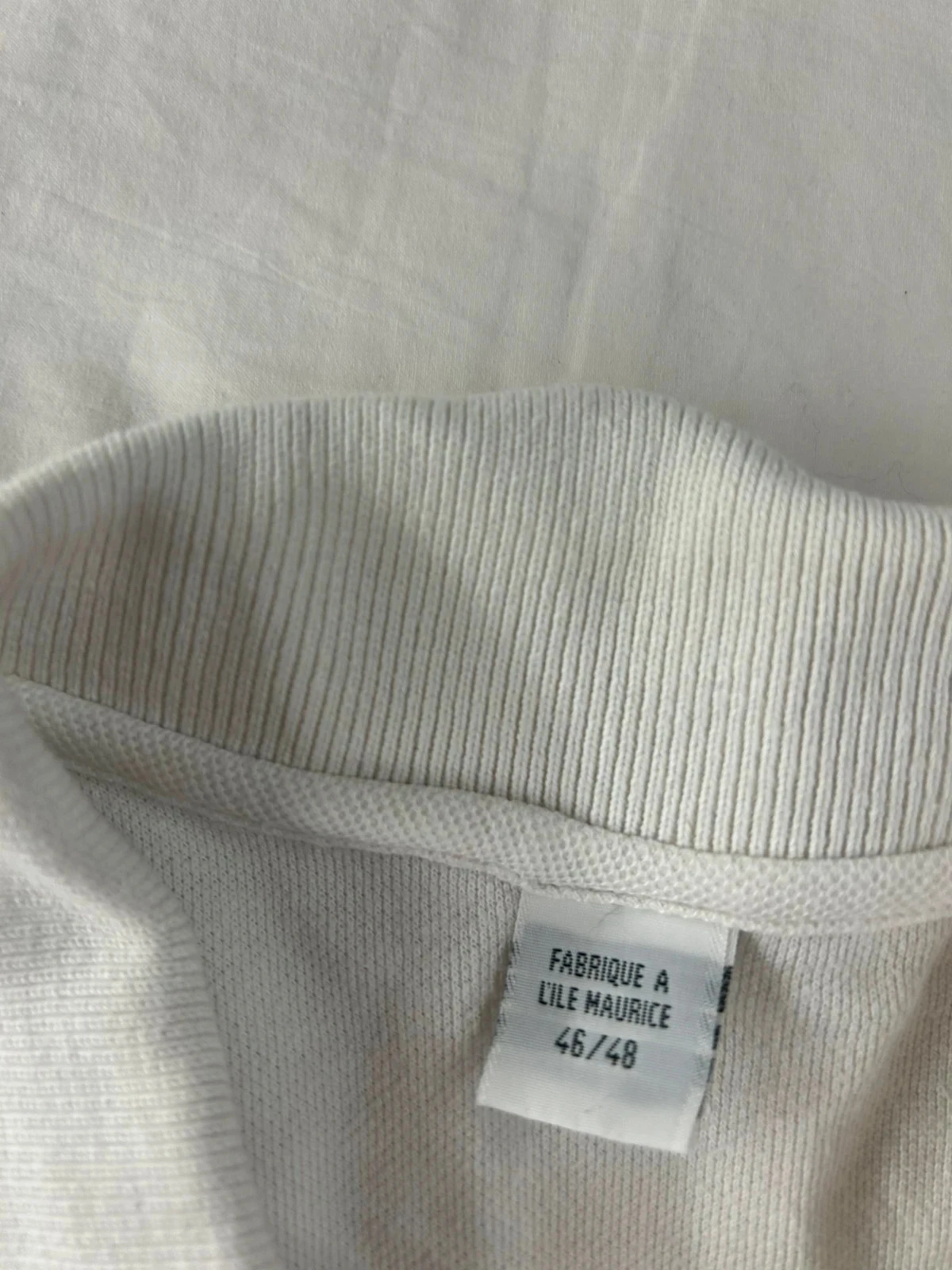 Vintage white polo – photo 7